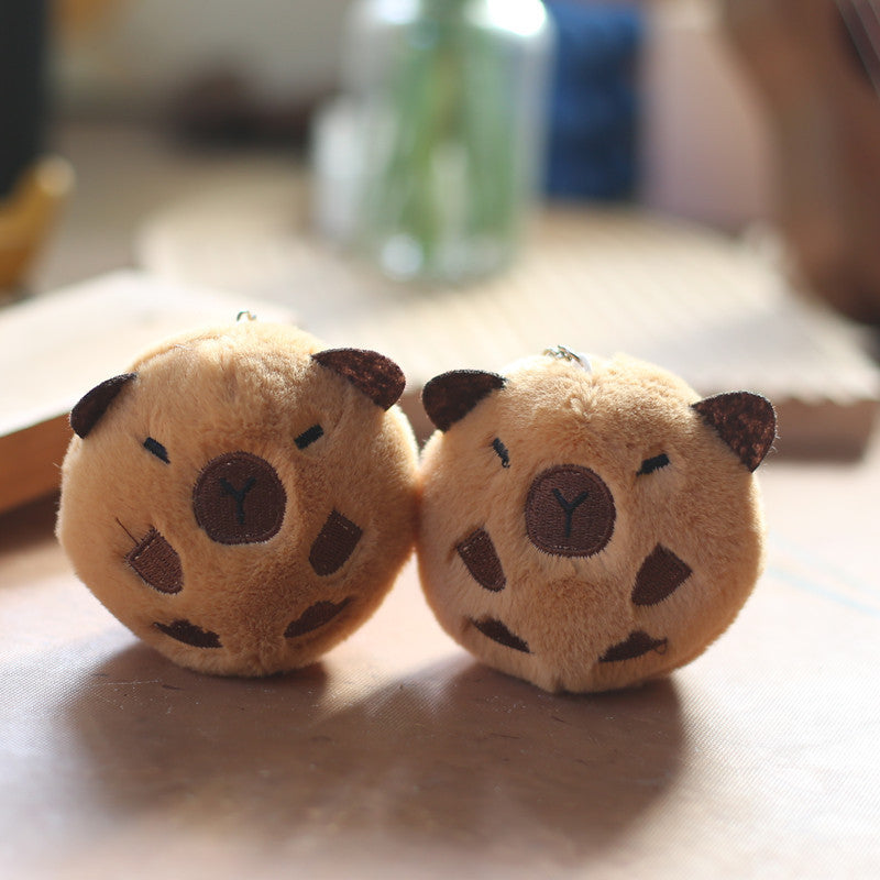 Small Head Pendant Plush Toy Charm