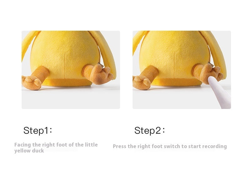 Babycare Repeat Reading Duck Plush Toy